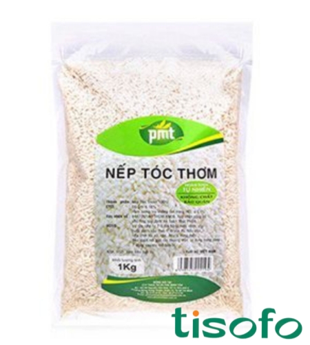 Gạo nếp tóc 1kg PMT