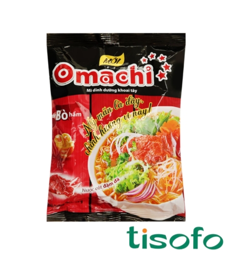Mì Omachi Xốt bò hầm