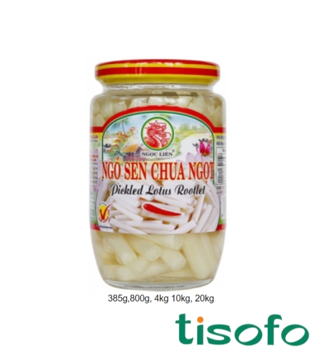 Ngọc Liên ngó sen chua ngọt 385g